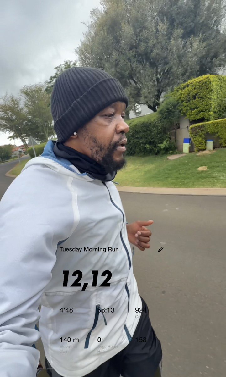 Mkholo_Zwe's tweet photo. Two of Five, Done✅
Skontiri gang 🏃🏃🏃.
#Justdoit
#IChoose2BActive
#RunningWithTumiSole #FetchYourBody2026 #chamberlain
@Nike https://t.co/lQObo7YvGy