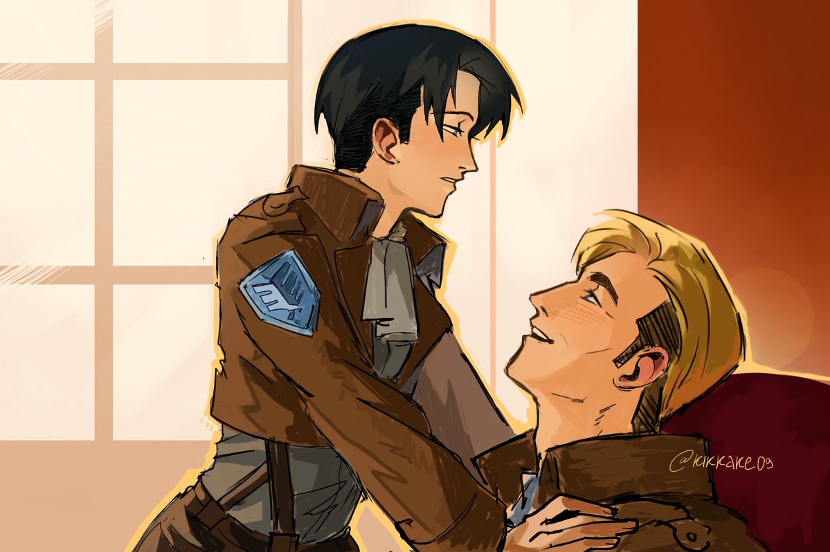 kikkake09's tweet photo. asking for a raise #eruri https://t.co/EICm6DmG3k