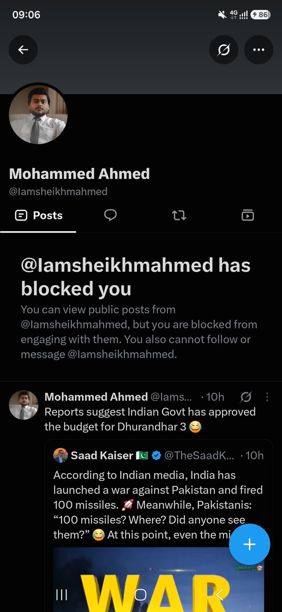Muhammadsaed_66's tweet photo. @Iamsheikhmahmed @TheSaadKaiser When they don't have an answer. This is what they can do https://t.co/tLLzT3jJsq