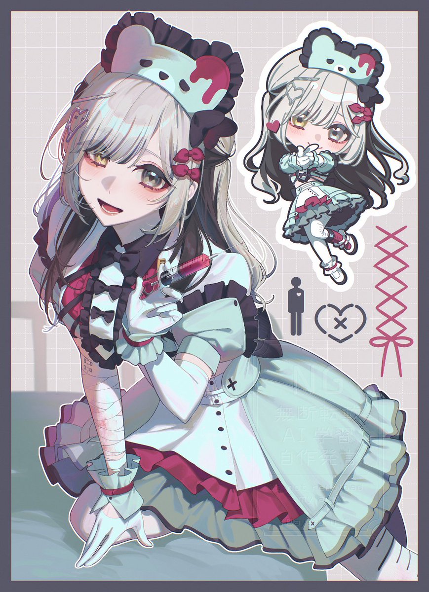 ayaruru_S's tweet photo. 💉🩸 
#oc https://t.co/4U8r75bcnX