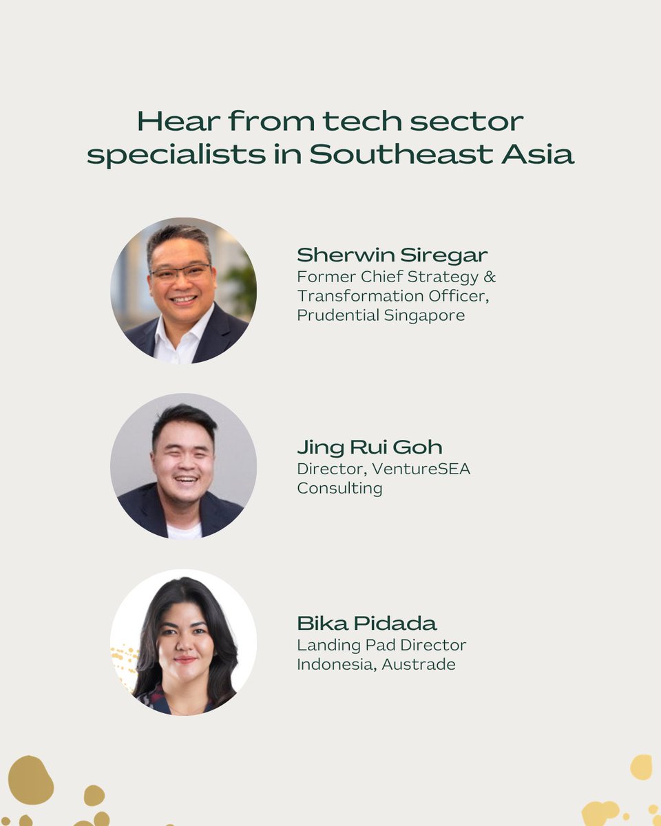 Austrade's tweet photo. Join Austrade's free webinar to learn how to pitch effectively, connect with investors, and position your tech business for growth in one of the world's fastest-growing digital economies.  
 
🔗 https://t.co/bKUCi9WNpO  

#GGT https://t.co/jdNTRSvrUU