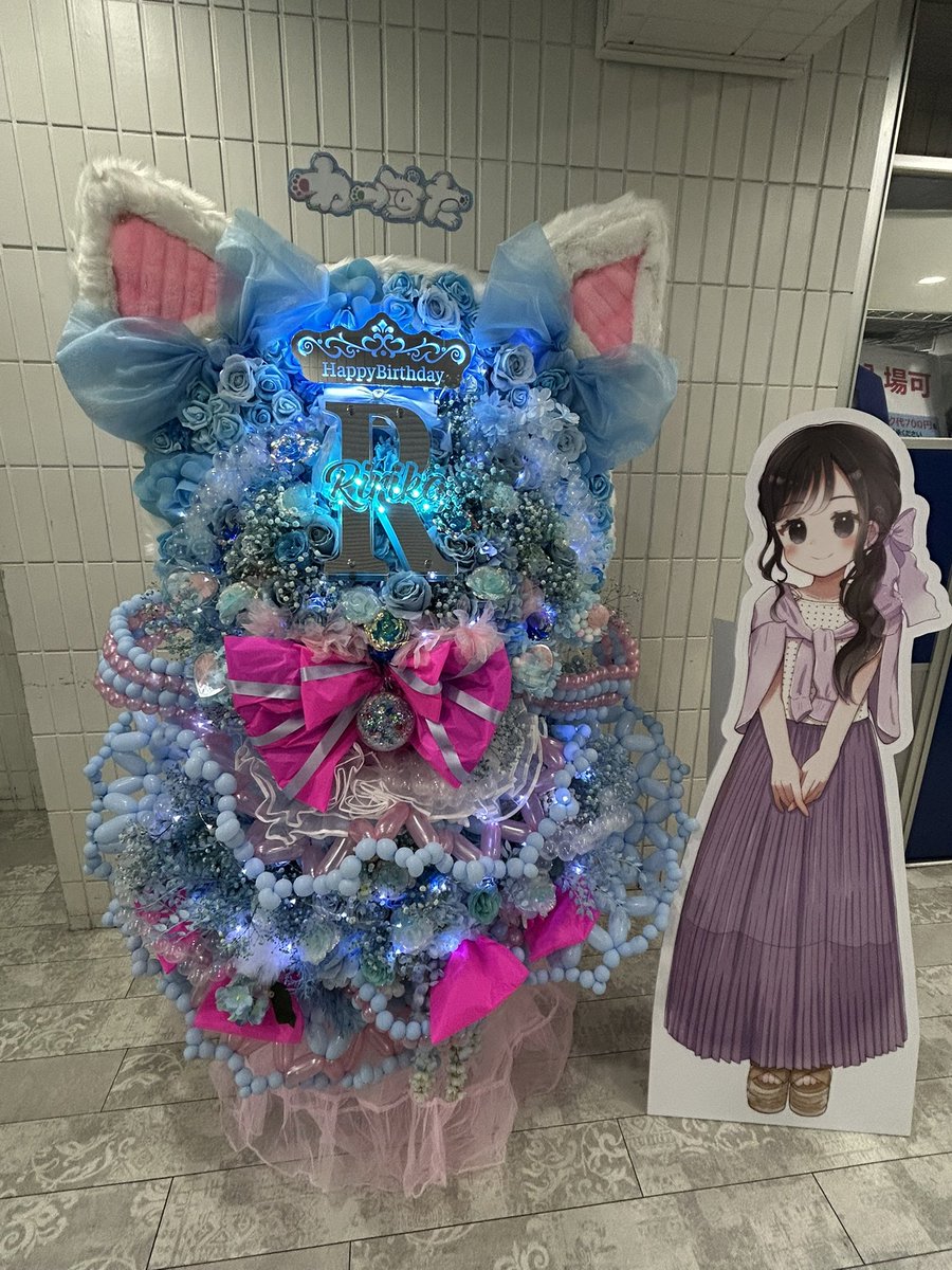 riorio_x's tweet photo. 妹の付き添いで🖐🏻（実は自分も行きたいだけ）∩( ᴖ ̫ᴖ )∩りりかの生誕祭は最上級パラドックスカフェぶりや🎶 https://t.co/vbnLeCoohB