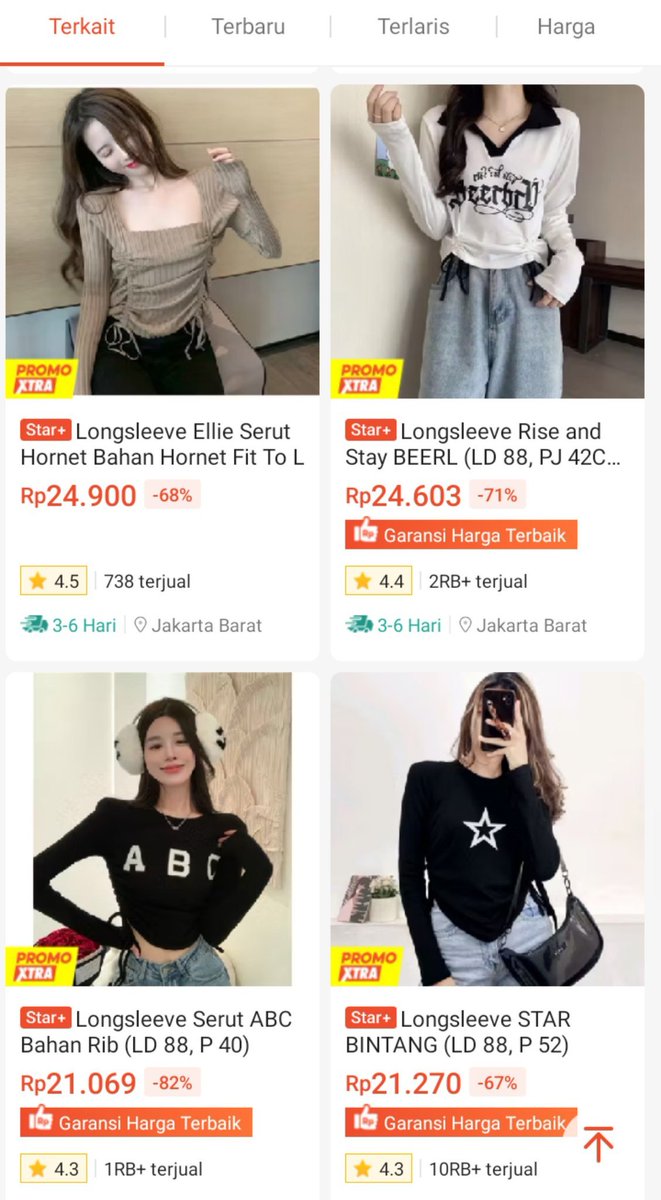 geyaceez's tweet photo. SENENG BANGET NEMU KAOS CANTIK MURCE 😍💞 https://t.co/ORn1sH8Ay4