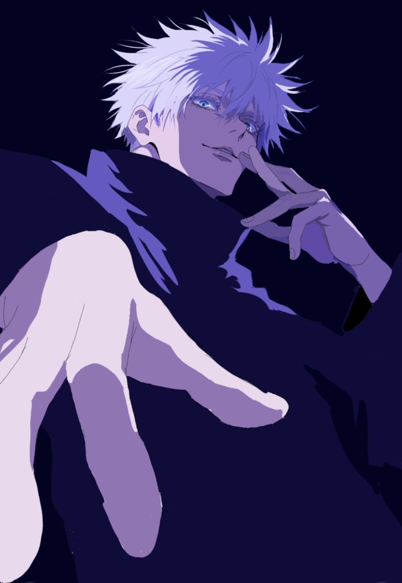 mlvv0212's tweet photo. 夜中に描いてた五条先生あげとく https://t.co/cHzQswoJd5