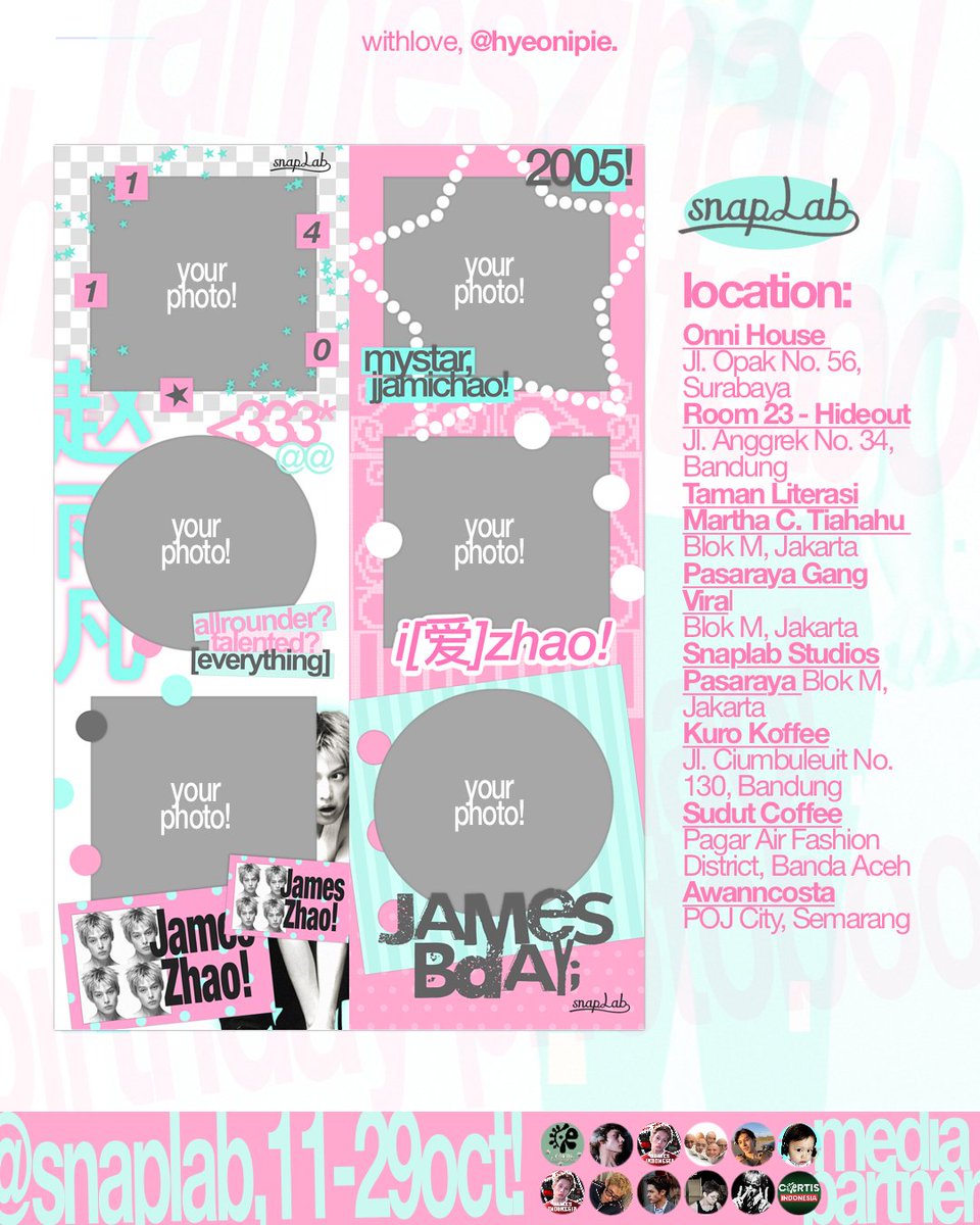 zhaoyufancokr's tweet photo. 𖦹₊ ⊹⋆ i爱zhao! <3

#JAMES birthday photobooth event

— with love, @hyeonipie 🐈‍⬛

⭐️ 11-29 october 2026

📍snaplab studios

let's celebrate james day together, shall we? pls tag me later ! 💗 i miaw u ₍^. .^₎⟆ https://t.co/r3n4D2PcMg