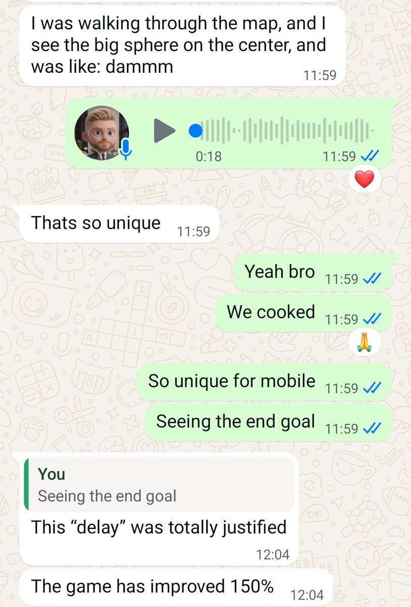 MrGallaxia's tweet photo. Top creators who lead the mobile gaming space understand whats been cooked

No game is ever late, it arrives on time 

Its a form of art https://t.co/i6KprqnlwN