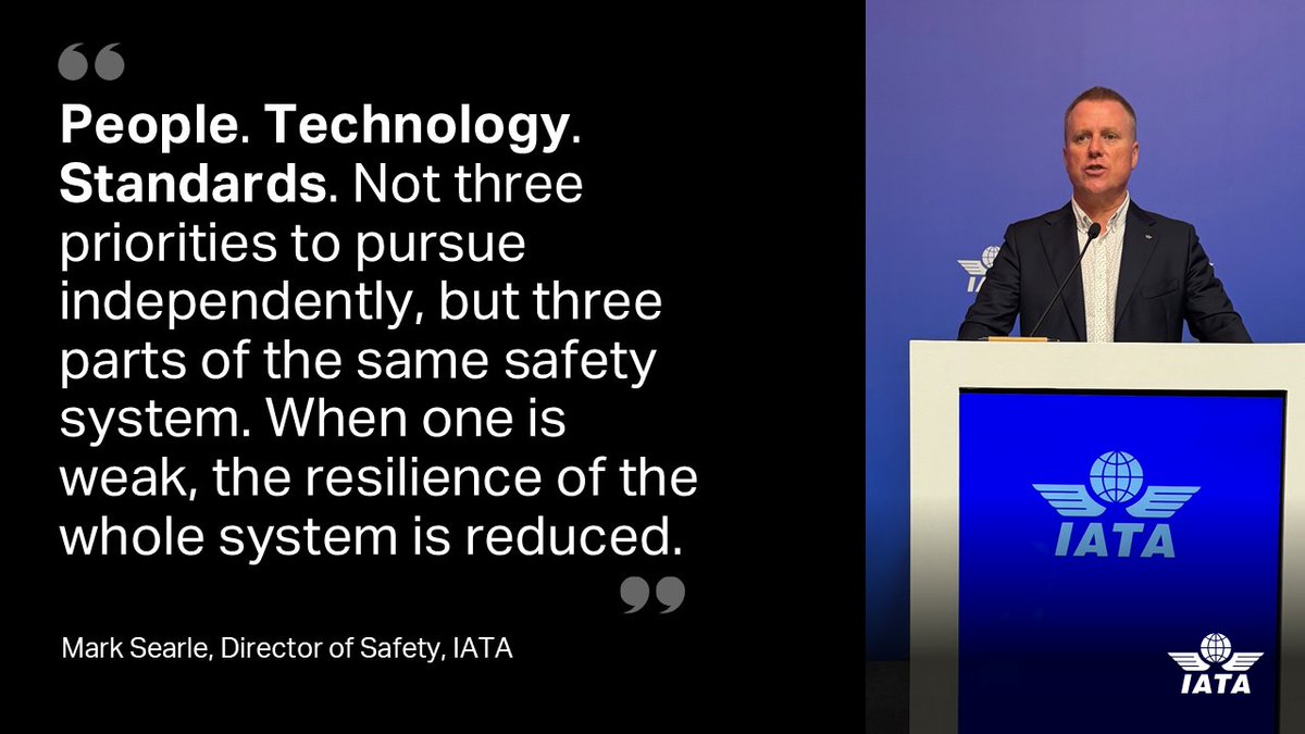 Image for the Tweet beginning: ✈️ safety keeps improving: from