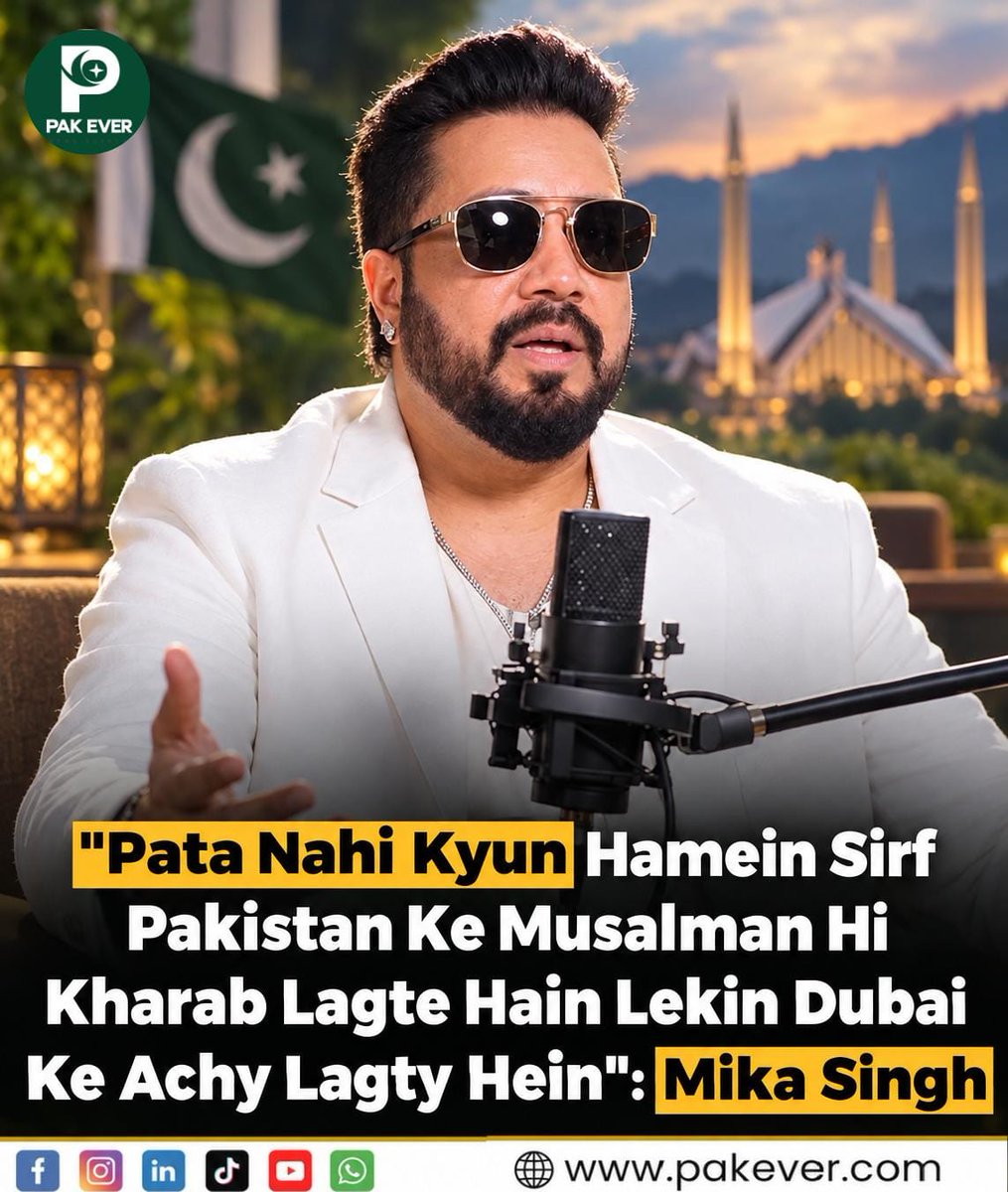 Thepakever's tweet photo. Disclaimer: The image is AI-generated and is not an actual photograph. The post is just for information pupose only.
#MikaSingh #Pakistan #India #Muslims #Dubai #Peace #Unity #Humanity #ViralNews https://t.co/BgJjL5WvFi