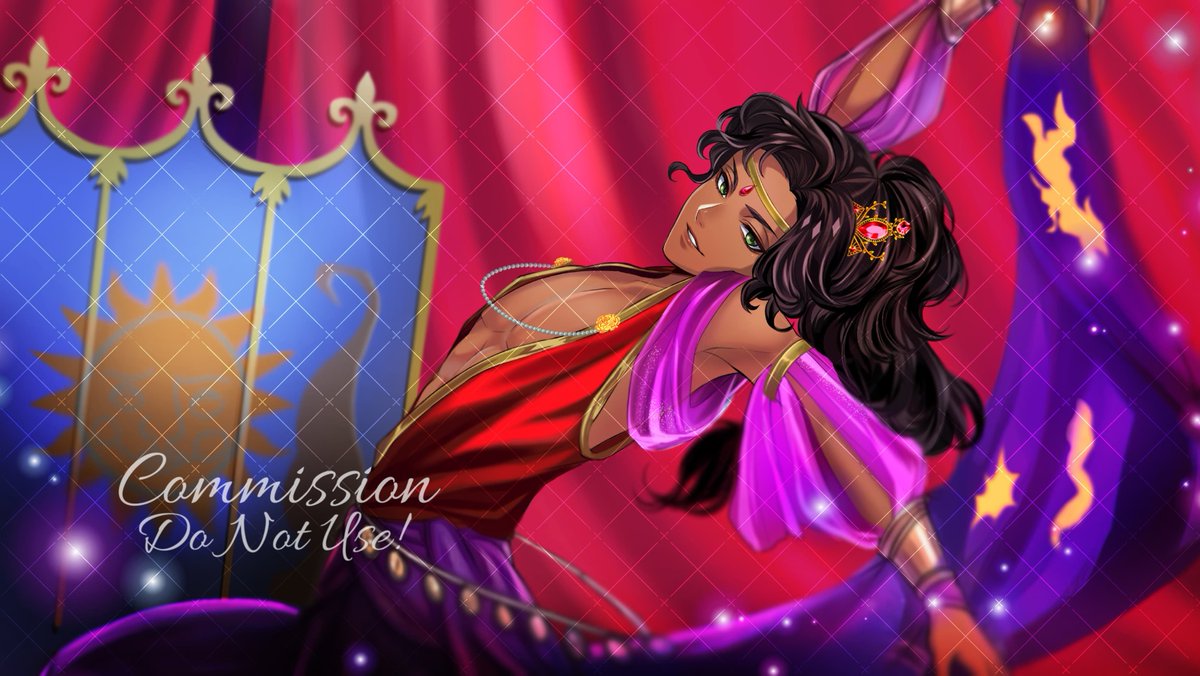 airagaek's tweet photo. ✨ TWST SSR Card Style — Commission Results! ✨
Thank you so much for commissioning me! 🫶💗

Here’s the finished SSR card-style illustration. I had so much fun working on this piece!
#twst #twistedwonderland #twstoc https://t.co/XDkOmcHvBi