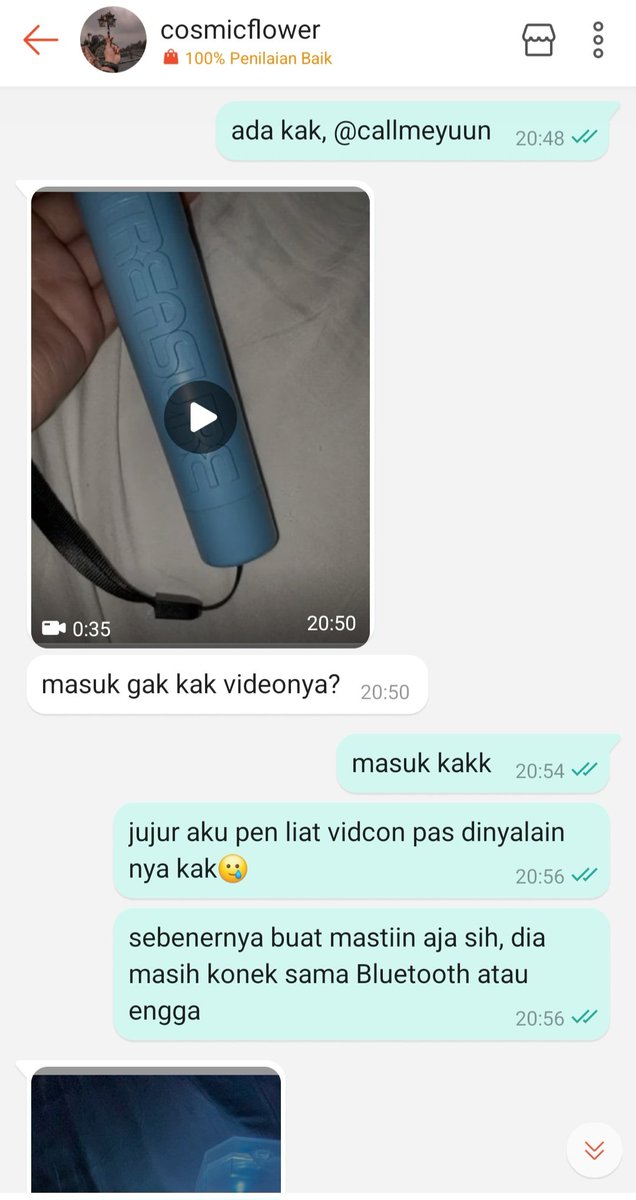 callmeyuun's tweet photo. ini bukti modusnya: awalnya mau vidcon + nunjukin detail barang supaya keliatan meyakinkan, tapi setelah DP masuk dan waktunya pelunasan malah ngilang. Teume please hati-hati, jangan gampang percaya cuma karena seller mau vidcon. https://t.co/PuXLmmObeC