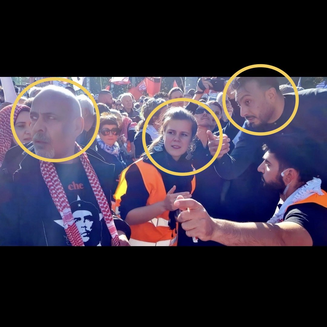 th_so2's tweet photo. Fest steht: Ibrahim war bei der Linke Neukölln bestens bekannt – Fotos belegen das (hier mit Jorinde Schulz u. Basem Said). Jan van Aken ließ bereits im Sommer 2025 Experteneinschätzungen zu Ibrahim einholen. Die Behauptung, man habe ihn nicht gekannt, ist eine glatte Lüge. /1 https://t.co/h166s8QNOs