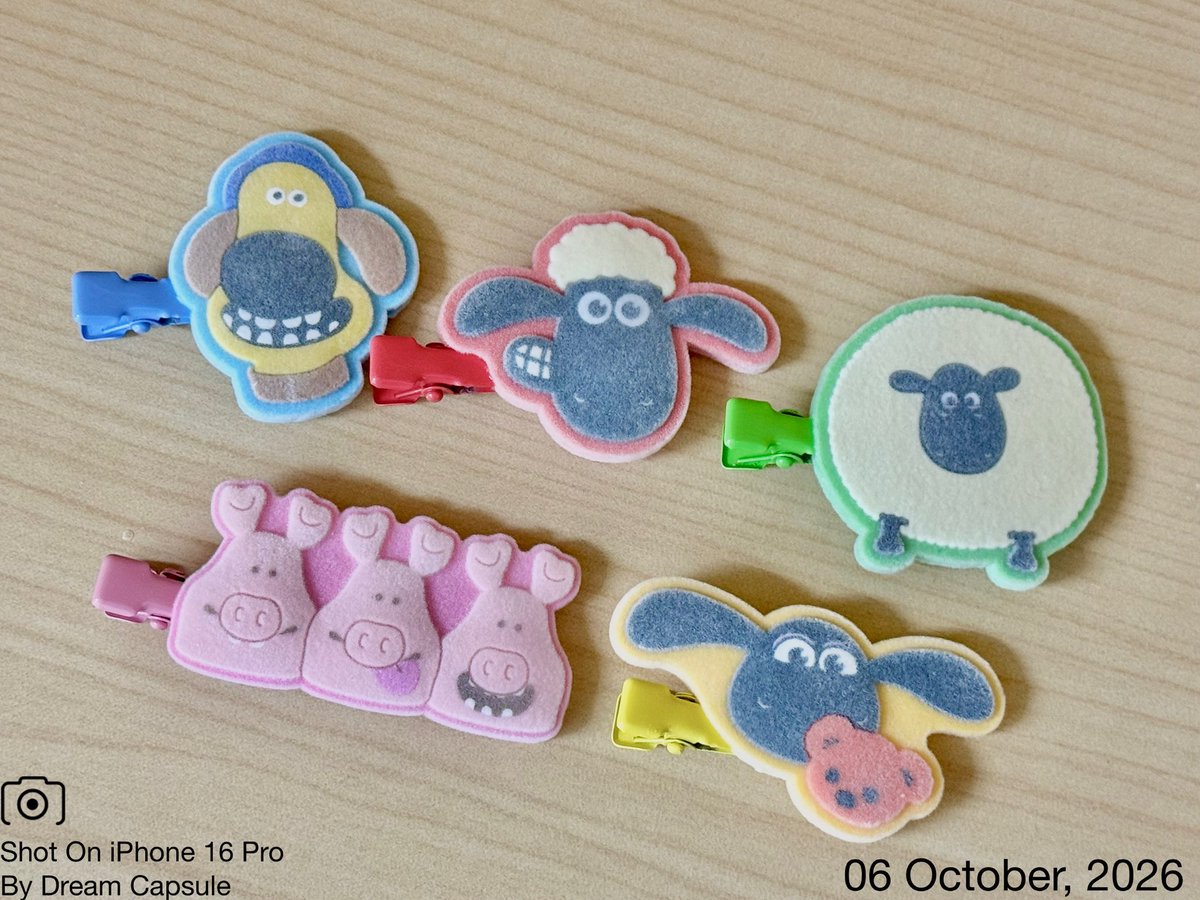 dreamcapsuleCEO's tweet photo. 🌟新入荷ガチャ商品プレゼントCP🌟

かわいくて便利な前髪クリップが登場🐏
「ひつじのショーン フロッキーまえがみクリップ」

フォロー&amp;RP(RT)していただいた方の中から抽選で2名様に全5種セットをプレゼント🎁

ドリカプへの入荷日と��ャンペーン詳細は↓

#ドリームカプセル #ガチャ専門店 https://t.co/YbYhxJ7W6Z