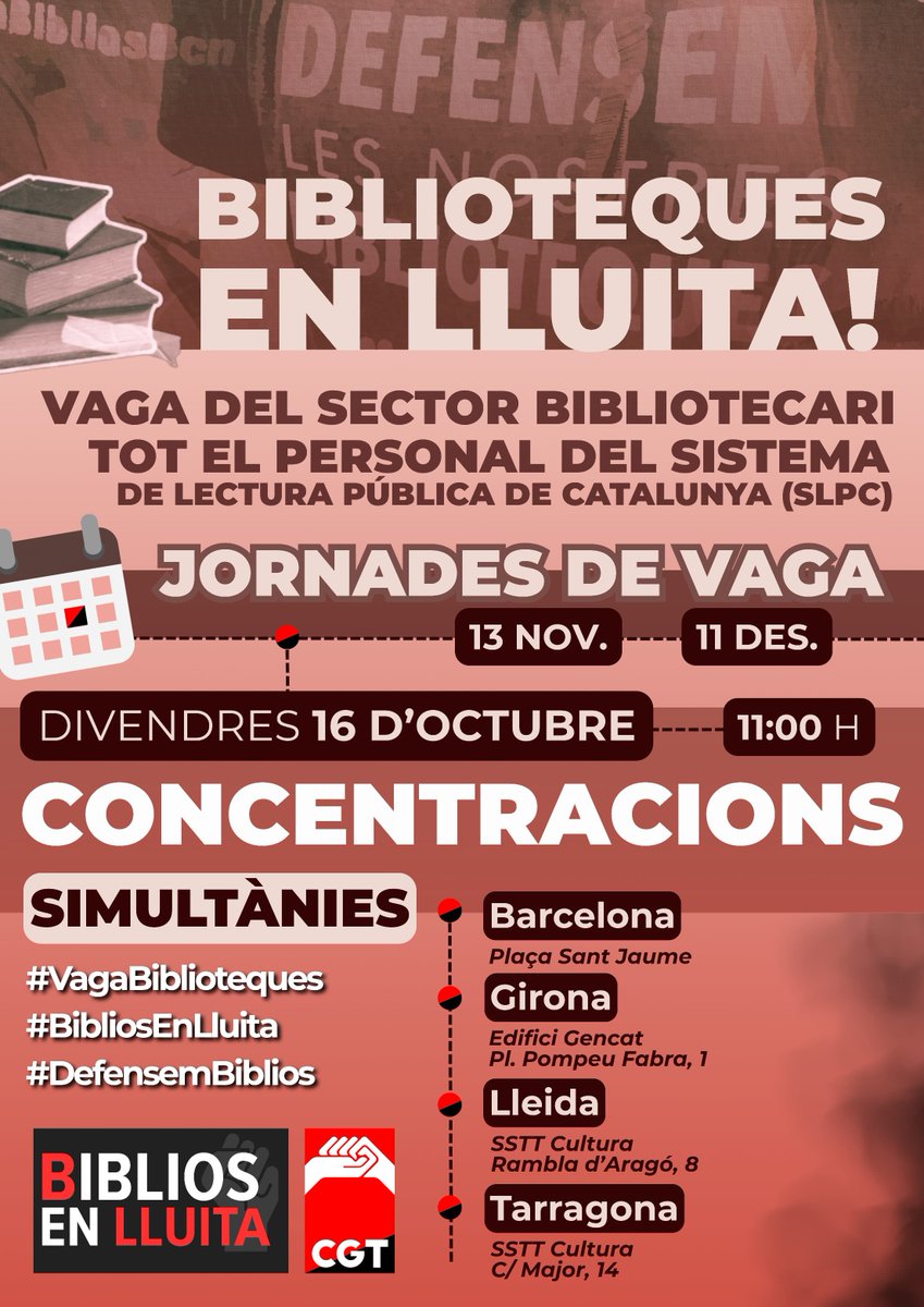 UnNouMon's tweet photo. Seguim amb més vagues, fins que rebenti tot. Visca la lluita de la classe obrera! https://t.co/YRR0aI8f21