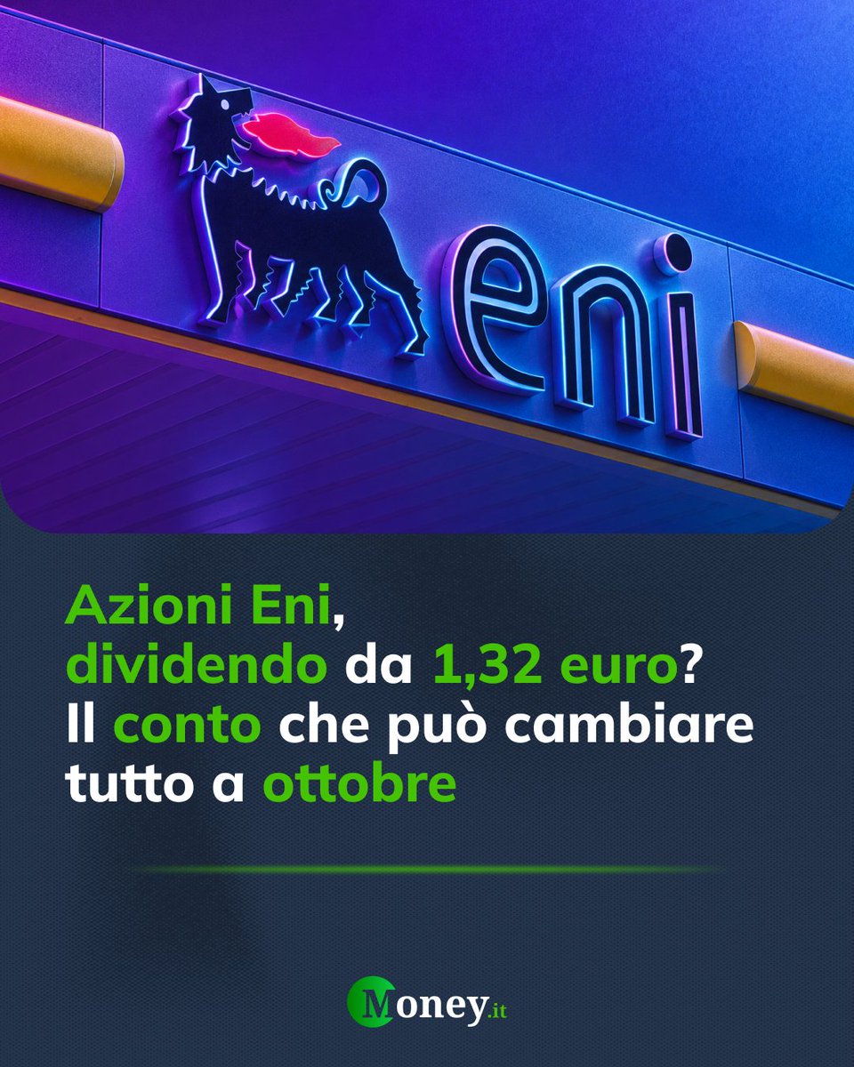 moneypuntoit's tweet photo. Eni, dividendo extra in vista?
L'analisi ๐ https://t.co/1udEw6N9gA
#Eni #Dividendi #Azioni #PiazzaAffari #Investimenti #Borsa #Mercati https://t.co/MN5n4IJJ1f