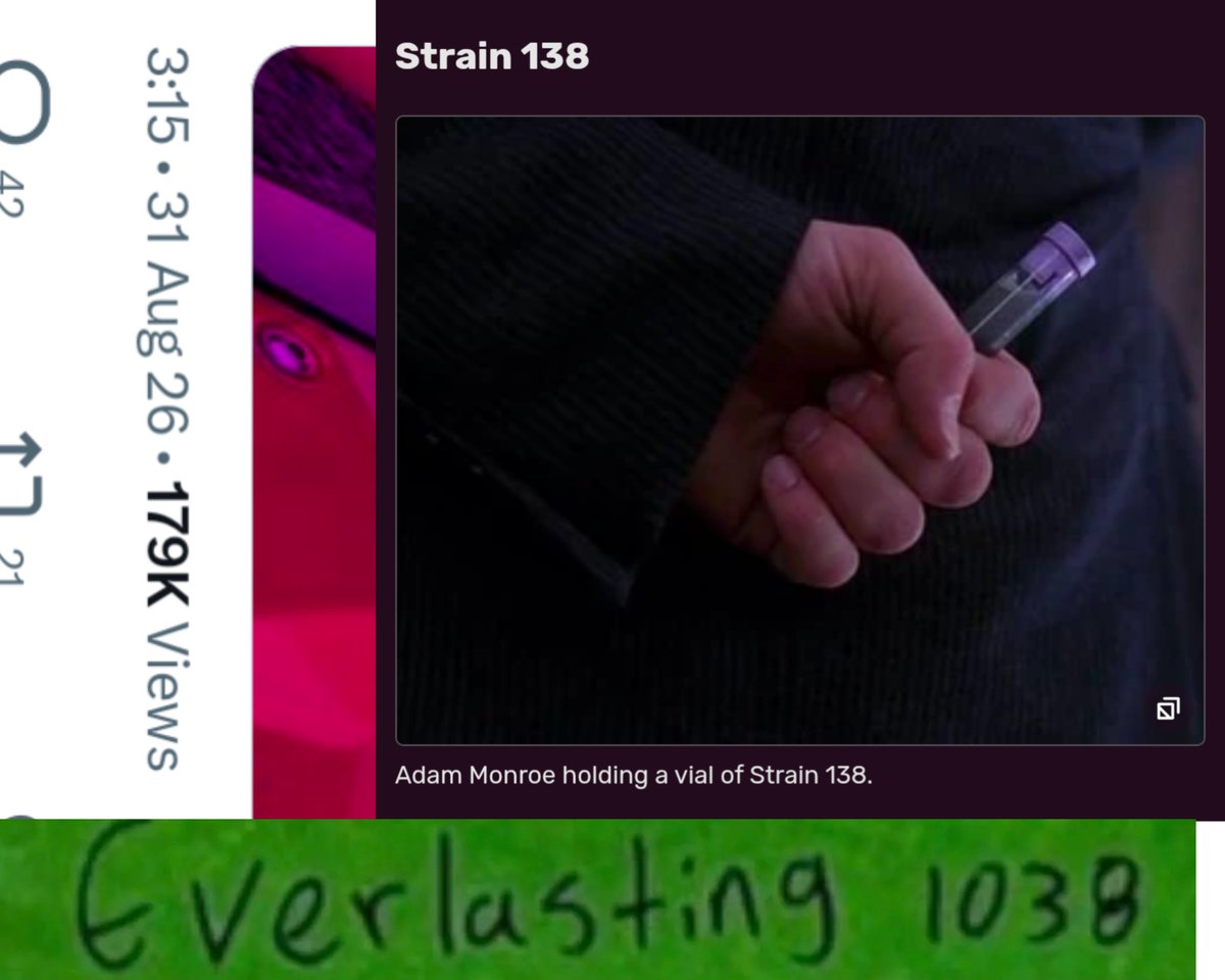 RiteWabbit's tweet photo. Heroes - Strain 138 was the cause of the Pandemic. https://t.co/jUh5qa356N