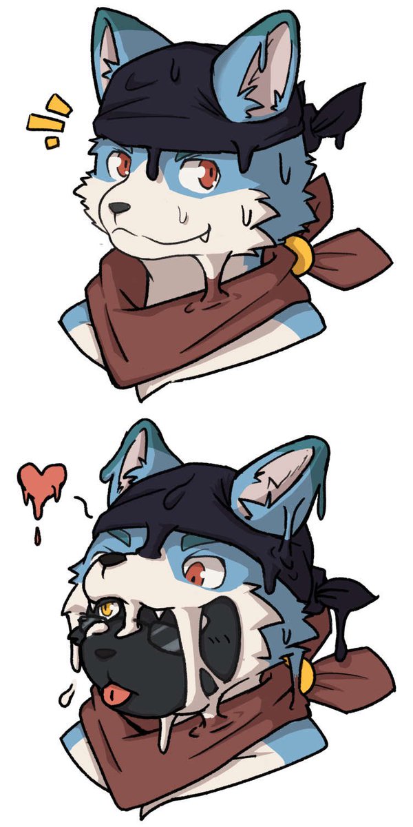 EmpKuo's tweet photo. Sauna cat @xdxd8585 vores Black Cat Emp again
========
Is anyone still interested in buying this YCH 🤔? https://t.co/1OWX5bYfwB
