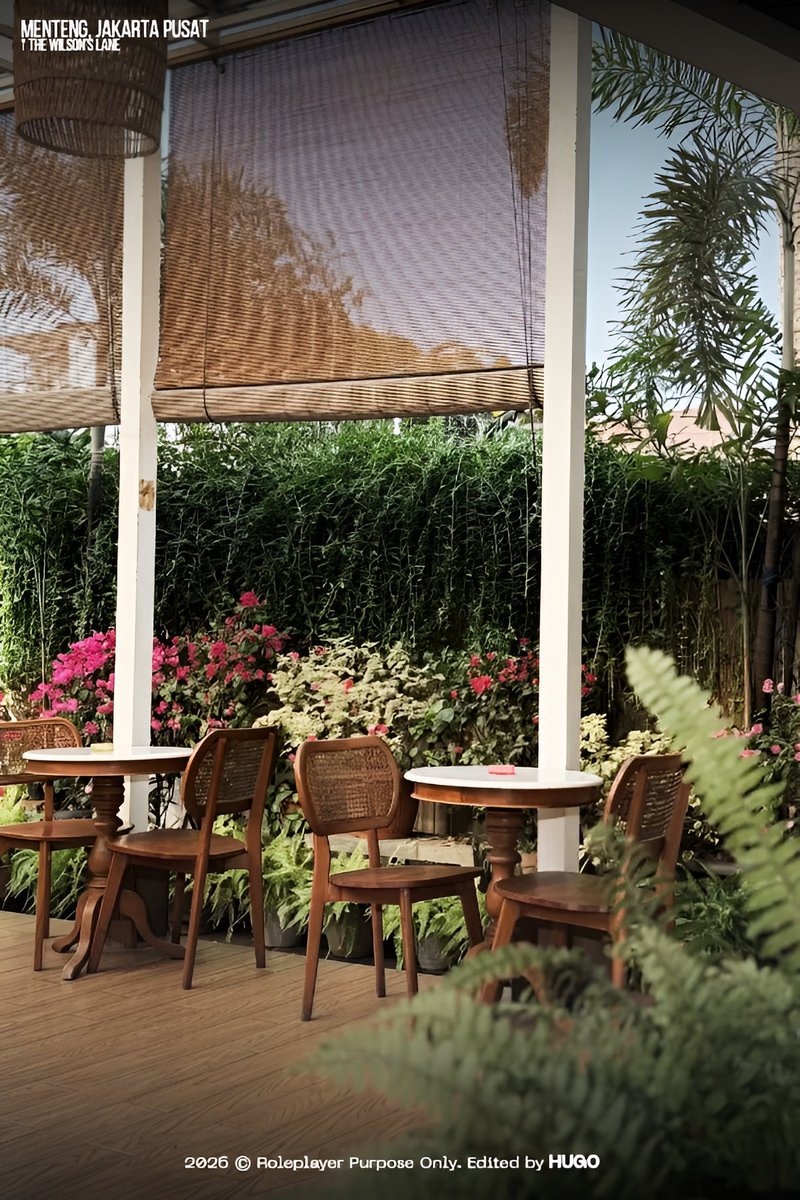 GURATLUIS's tweet photo. 𖡡 The Wilson's Lane Menteng, Jakarta Pusat 
    Selasa, 6 OKT 2026 ┃ 15.19 WIB

 ️  ️  ️️  ️  ️ Quality time dengan sesama entitas manusia sudah dilakukan. Sekarang Quality time dengan entitas berbulu halus dan berkumis. Walau sedari tadi cuma memandang ke sekitar. https://t.co/ihXwIcmc9w