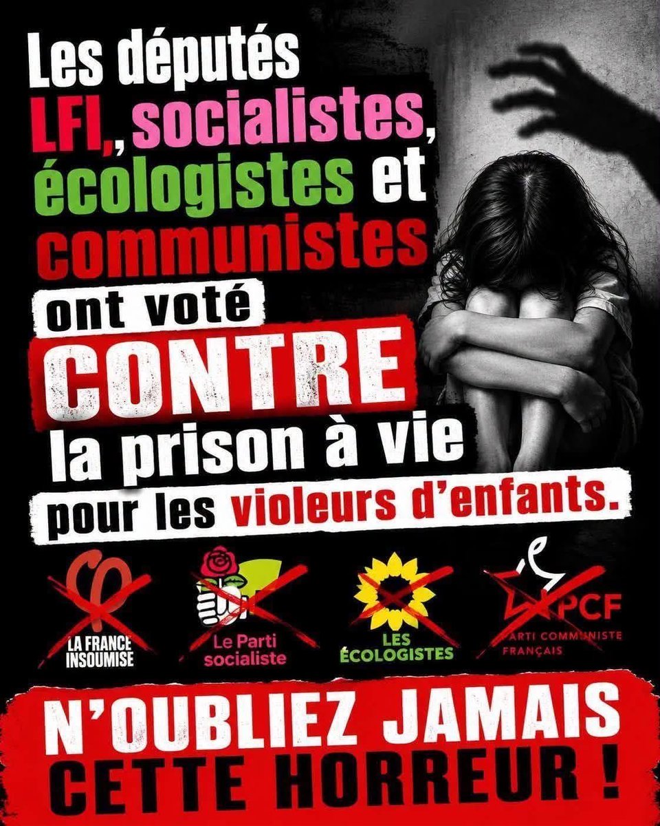 SolaRegis's tweet photo. @mbompard Il faut éradiquer Lfi ( la France incendiaire) et Mélenchon qui engendrent la haine,violence ,antisémite et la perte de la France https://t.co/AXph2enSDX