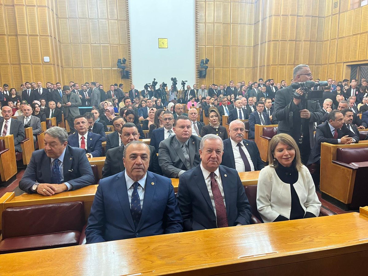mhpvahitkayrici's tweet photo. TBMM Yeni Yasama Dönemi İlk Grup Toplantımızı Genel Başkanımız Sayın Devlet BAHÇELİ Beyefendi’nin Teşrifleriyle gerçekleştirdik. 

Yeni Yasama Dönemi ve Grup Toplantılarımız Partimize ve Milletimize hayırlara vesile olmasını dilerim https://t.co/T5QQwGtXCV