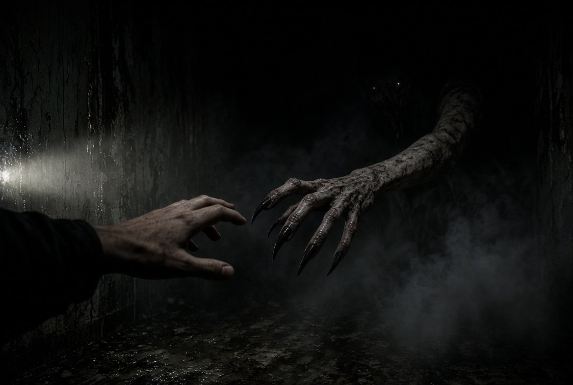 SuAy30's tweet photo. That looks like
A holy mistake of gods
#Contact with even one god
Is dubious now
As long as the dead
Can't touch can't speak
#horrorprompt 2331 @PGPayT https://t.co/3Zika2OJUI
