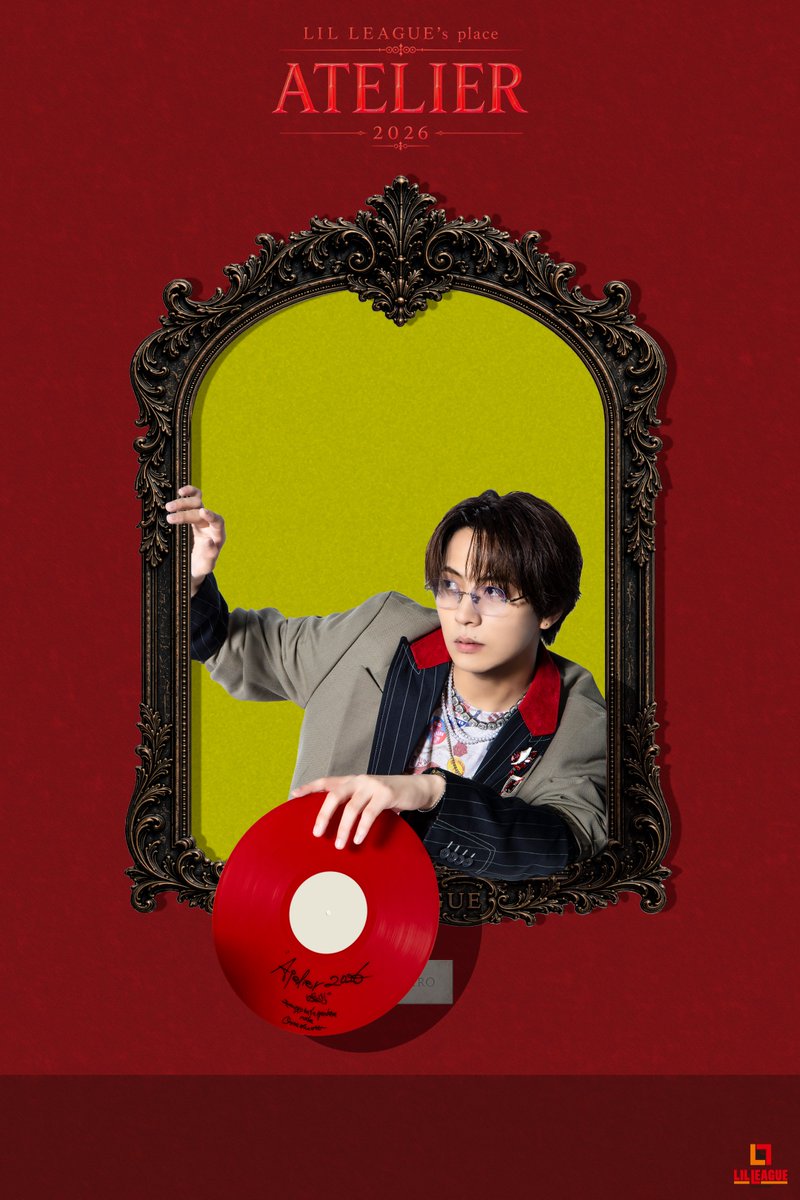 LIL_LEAGUE_'s tweet photo. LIL LEAGUE's place "ATELIER" 2026

KEY VISUAL
#中村竜大 🎙️

#LILLEAGUE
#LIL_ATELIER https://t.co/P3bgep8yrs
