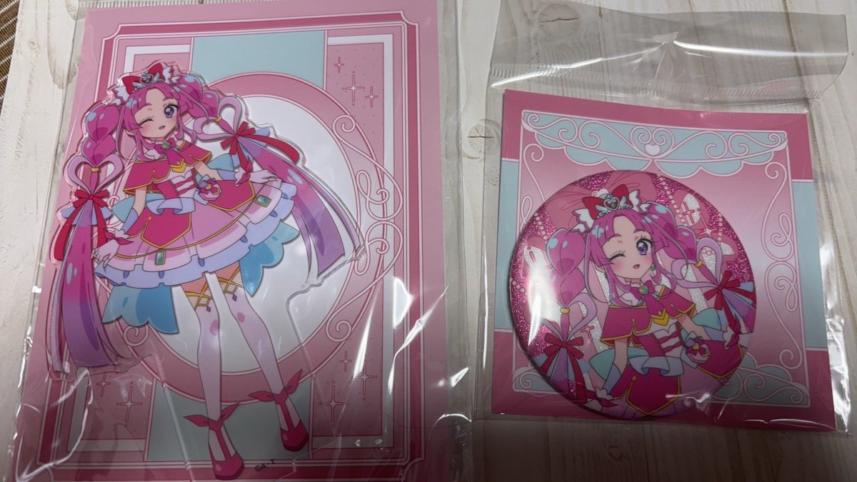 Akiron_j's tweet photo. 【譲渡 買取】プリキュア 缶バッジ アクリルスタンド キーホルダー カードケース ヘアゴム アクスタ プリティストア

譲）アンサー ミスティック アルカナ
求）〜定価+送料

画像ごとのお譲りの場合定価以下可能ですので希望額提示ください
特典金額調整のため購入しました https://t.co/5kQjvrrrp3
