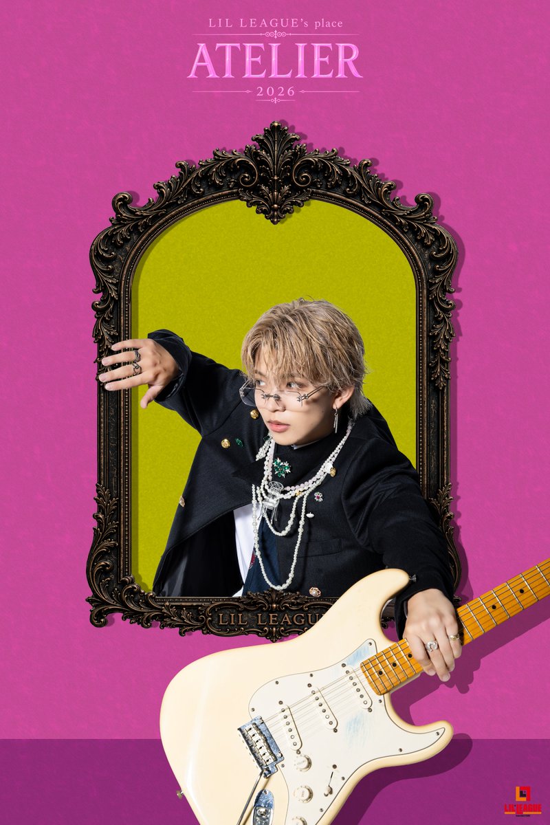 LIL_LEAGUE_'s tweet photo. LIL LEAGUE's place "ATELIER" 2026

KEY VISUAL
#山田晃大 🤖

#LILLEAGUE
#LIL_ATELIER https://t.co/aWEx3Qz5aZ