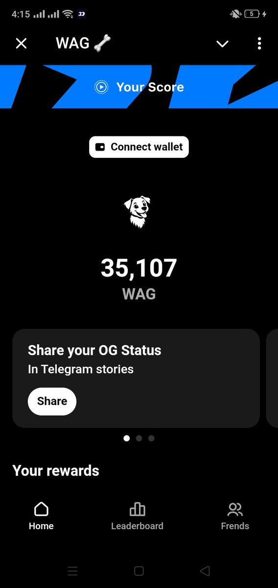 kasmiiiiiii's tweet photo. 🚨 DOGS & NOTCOIN USERS — DON’T MISS THIS 👀

Free $WAG Airdrop is LIVE 

If you were early to DOGS / Notcoin you already know what happens when the community moves early

🔥 $WAG could be the next one people wish they claimed earlier

join: https://t.co/WQ4vEIXmKD

 #WAG #DOGS #notcoin #gram #tonkeeper