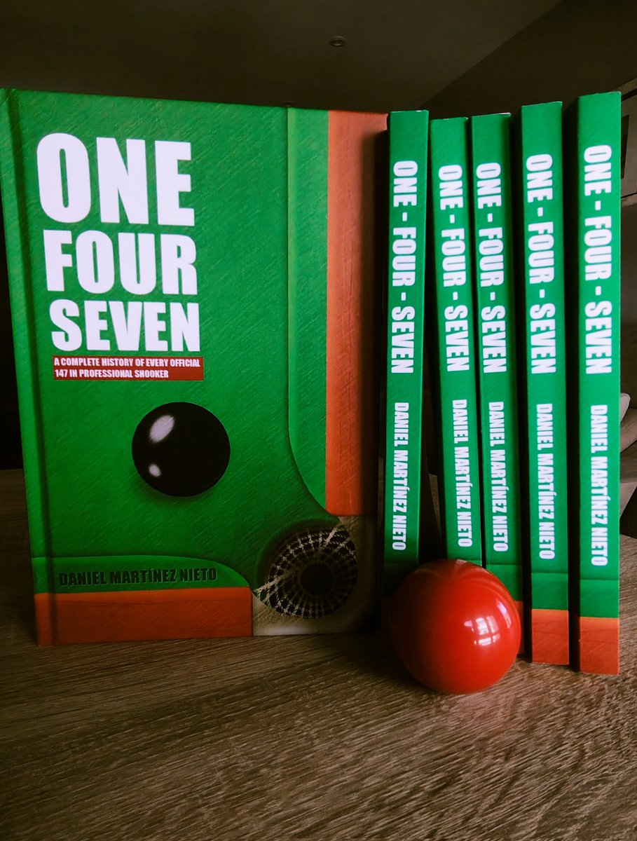 GuilleCordoba97's tweet photo. ¡80! ¡80 ediciones de la newsletter Blue Ball Snooker! Aunque soy de letras, tenía que celebrarlo hablando de números. Y no hay mejor número que el 147, con el apoyo del libro de @MrEsnukero para poner en valor una proeza que requiere la perfección total.
https://t.co/8DUQJbtBeM https://t.co/73OL7swF5H