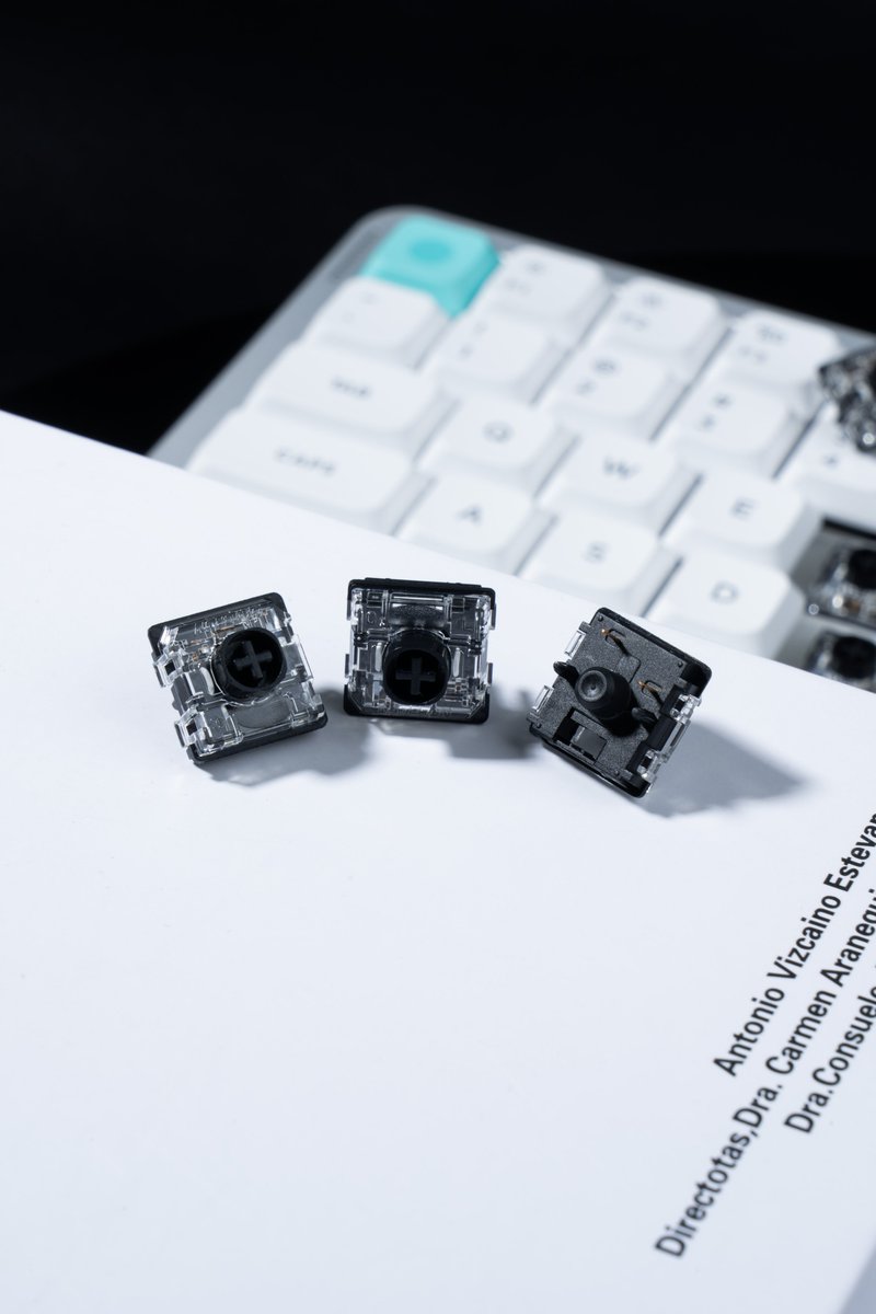 GATERONOfficial's tweet photo. GATERON Low Profile Silent 3.0 Black Mechanical Switch

Type: Linear
Operating Force: 50±15gf
Pre-Travel: 1.7±0.4mm
Total Travel: 3.4 Max mm
Pre-Lubed: Yes

🛒: https://t.co/3ZNvSe1WAv

#GATERON #SilentSwitch #LowProfileSwitch #KeyboardAesthetic #MechanicalKeyboard #DeskSetup https://t.co/9AIpW5uy3x