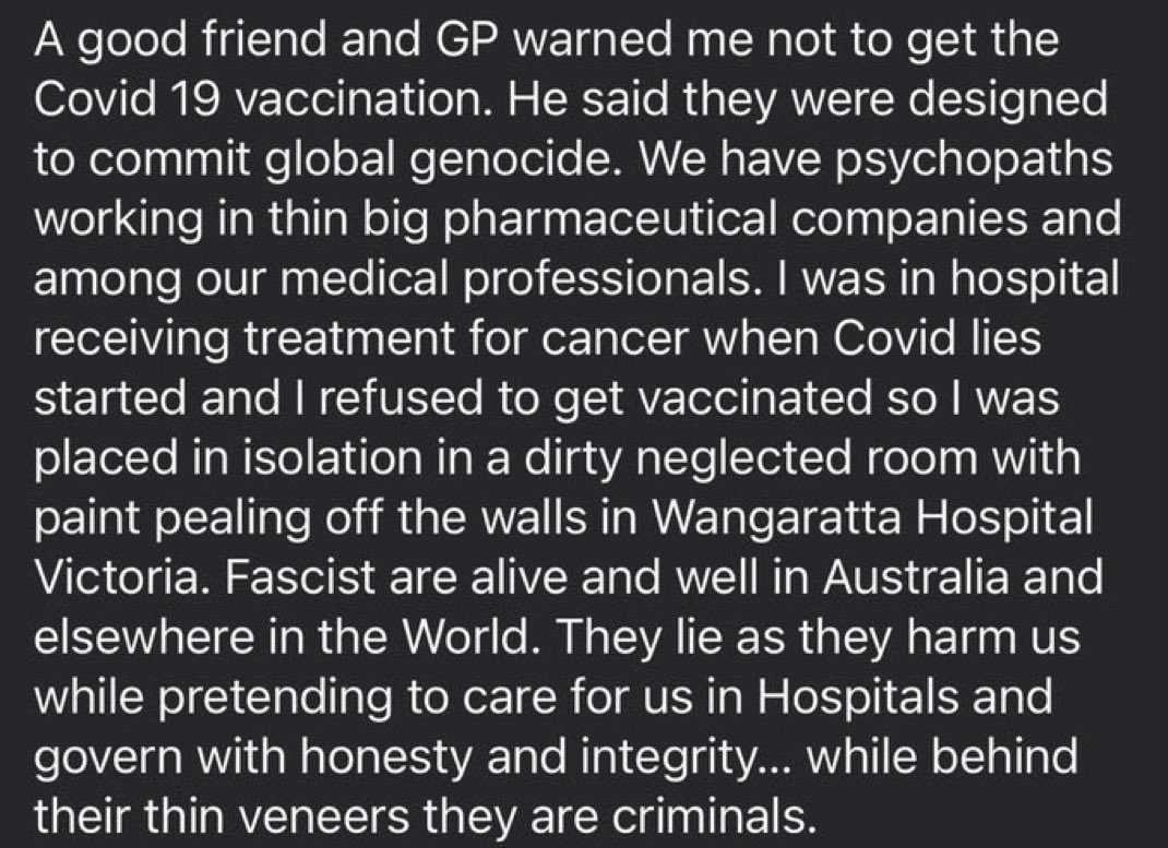 MrGrahamHodsdon's tweet photo. Never forget how they treated you just because you refused to have your body treated like a test laboratory 🍿🐸🇺🇸 SHARE! https://t.co/kuHXpAuBH3