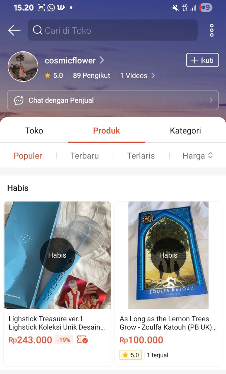callmeyuun's tweet photo. waktu aku mau pelunasan ni orang tiba² ngilang gitu aja, dan tiba² after aku longtext ke dia buat ngasih penjelasan malah di take down produk nya di shopee, pdhal hari kmarin dia msh aktif di shopee https://t.co/FQrqQShIR4