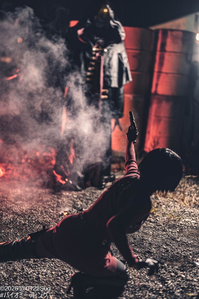 EIMcosp's tweet photo. 頂いたお写真が既に実写映画すぎてどうしよう

📸:@0122Sug

#REBHFun
#バイオミーティング https://t.co/2rpy8qmjyB