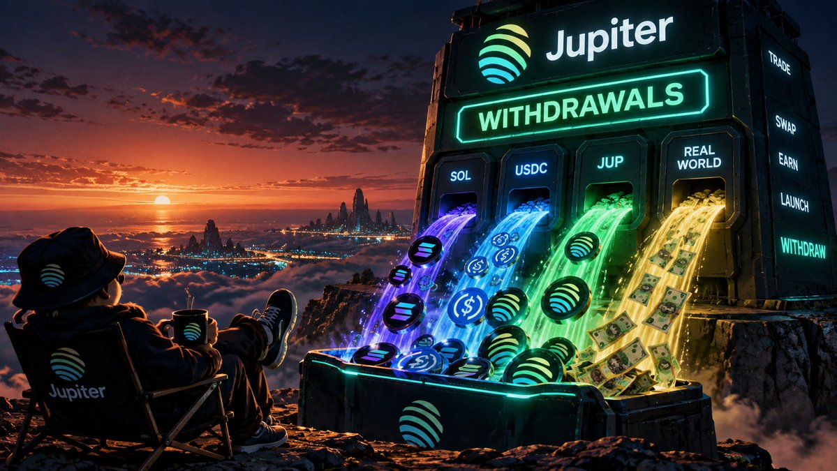 smokodegen's tweet photo. I don’t even know if this is possible…

But imagine if @JupiterExchange made cashing out as easy as depositing.
Crypto → Jupiter → your bank.

Would this change the game? 🪐 https://t.co/0mFe5CvKRe