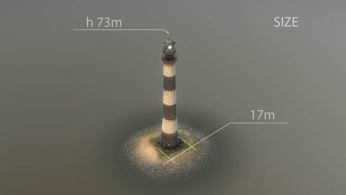 3d_ready's tweet photo. 3D Model: Lighthouse 01
Low-poly lighthouse with 4 LODs, 4K PBR textures, night textures & animated rotating lamp. Ready for Unity3D & Unreal Engine. Not AI-generated.
Buy it on Ready-3D π https://t.co/zsKk3q2f7o
#3DModel #Lighthouse #LowPoly #Ready3D https://t.co/eEHQdHKwDv