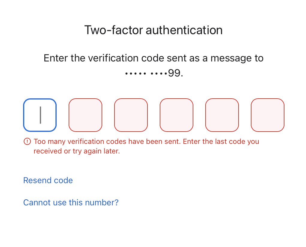tundsdev's tweet photo. Why is this Apple bug still a thing in 2026...

I'm completely locked out of all Apple services 💀 https://t.co/xjGOfLDV0p