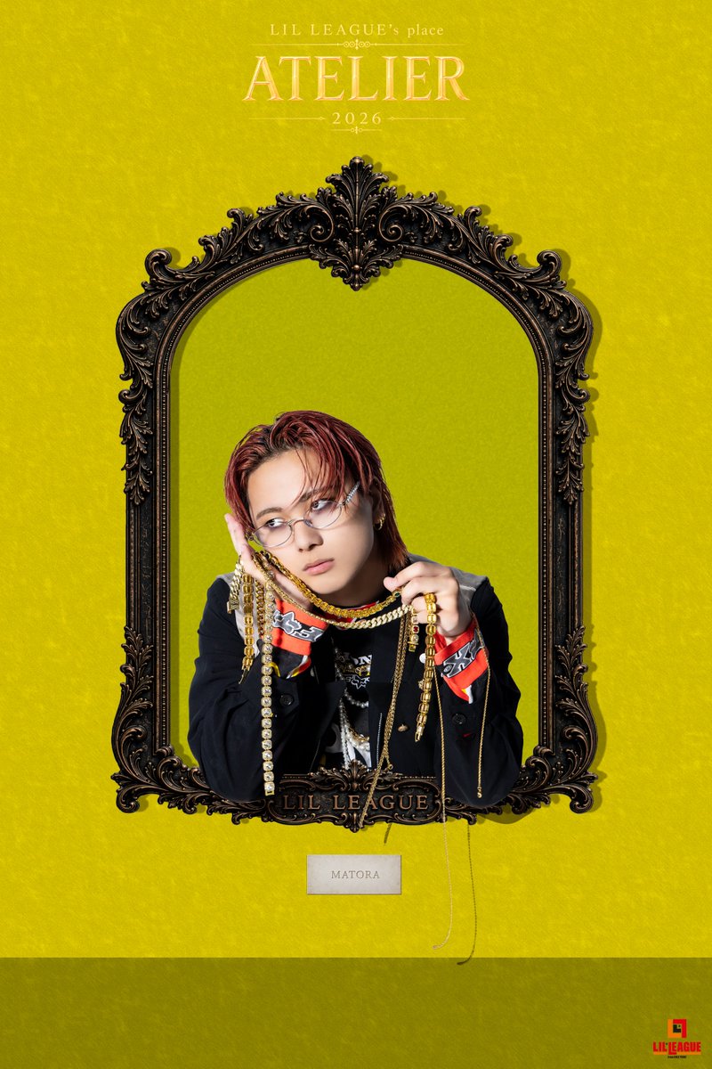 LIL_LEAGUE_'s tweet photo. LIL LEAGUE's place "ATELIER" 2026

KEY VISUAL
#岡尾真虎 🐯

#LILLEAGUE
#LIL_ATELIER https://t.co/SfQkdBUPRl