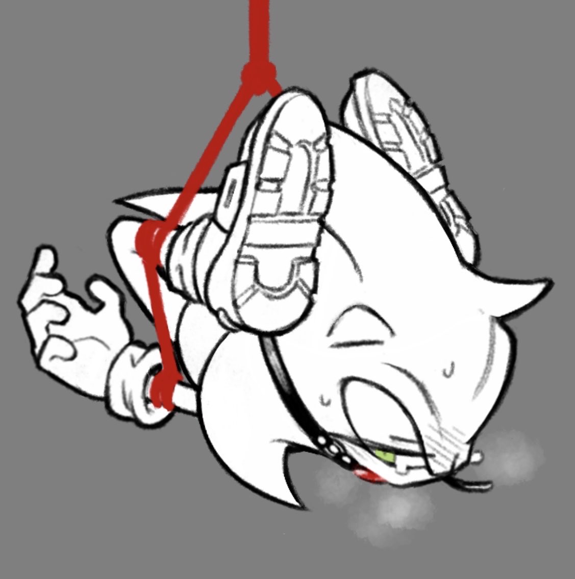 sonicmoe's tweet photo. #kinktober D3: suspension bondage🪢
quick magma doodle ;P https://t.co/tXTwFeFaPq