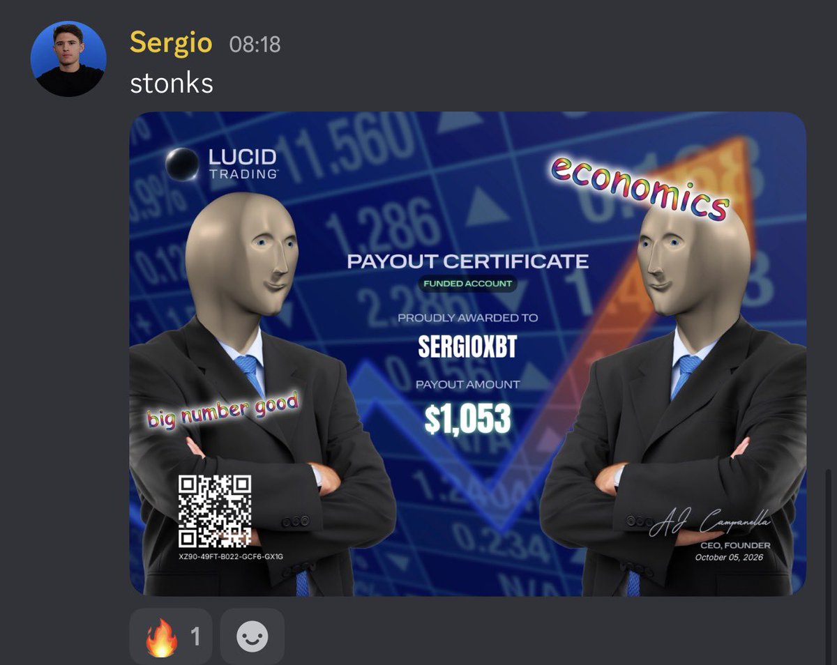 iceuve's tweet photo. los chavales de @colmenatrading prrrrriteando tb 

ya superados los 10k$ este mes y ya por 134k$ en payouts totales desde julio https://t.co/Jb6y0tyD1I