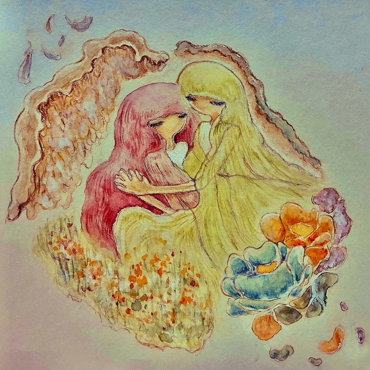 dentedelgiudi's tweet photo. 花と鳥 https://t.co/SIfCDehTlx