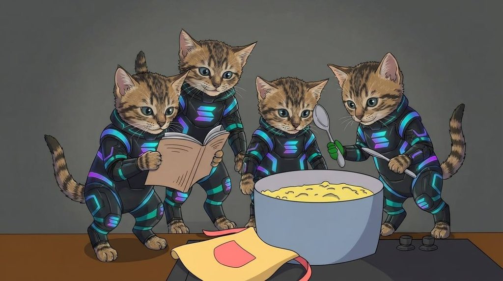 4_CATS_OnSOL's tweet photo. $4CATS in the bag. Let the cats cook.

6HD1iyTY4ChvoFEKgQ2tV4rHavrpR1yJw9Kwyqtm7hmC https://t.co/hDMwcNF0mF