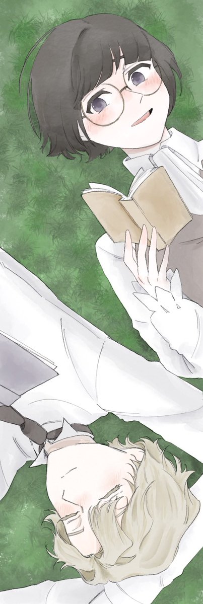 DELL07130752's tweet photo. 特典のオリジナルしおりは3人の合作です🫶
ラフ:@biore_san 
線画:@id_solo01 
着色:@DELL07130752 https://t.co/4vz7gBoffL