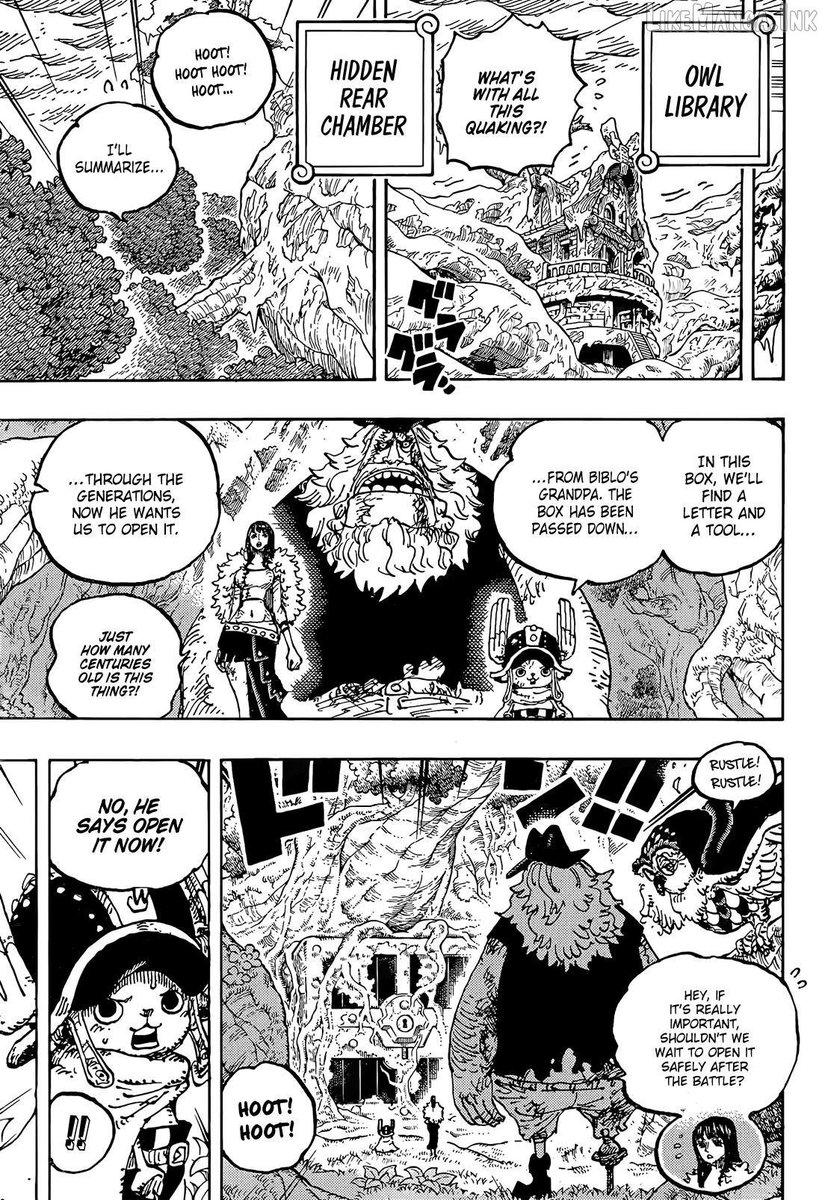 Viccy_011's tweet photo. We finally get to see what letter and tool are so important they've been passed down for generations🔥
#ONEPIECE1195 https://t.co/PMpbcKEu3j