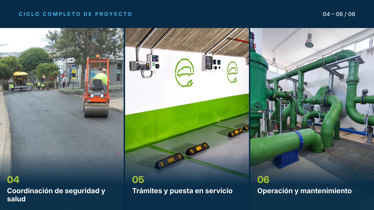 CIALingenieros's tweet photo. En @CIALingenieros desarrollamos cuatro grandes áreas: agua, infraestructuras y medio ambiente, industria y energía, y transformación digital.

Esto nos permite abordar proyectos desde una perspectiva técnica y multidisciplinar.

¿Sobre cuál te gustaría que habláramos más? https://t.co/mTzvqFtVCS