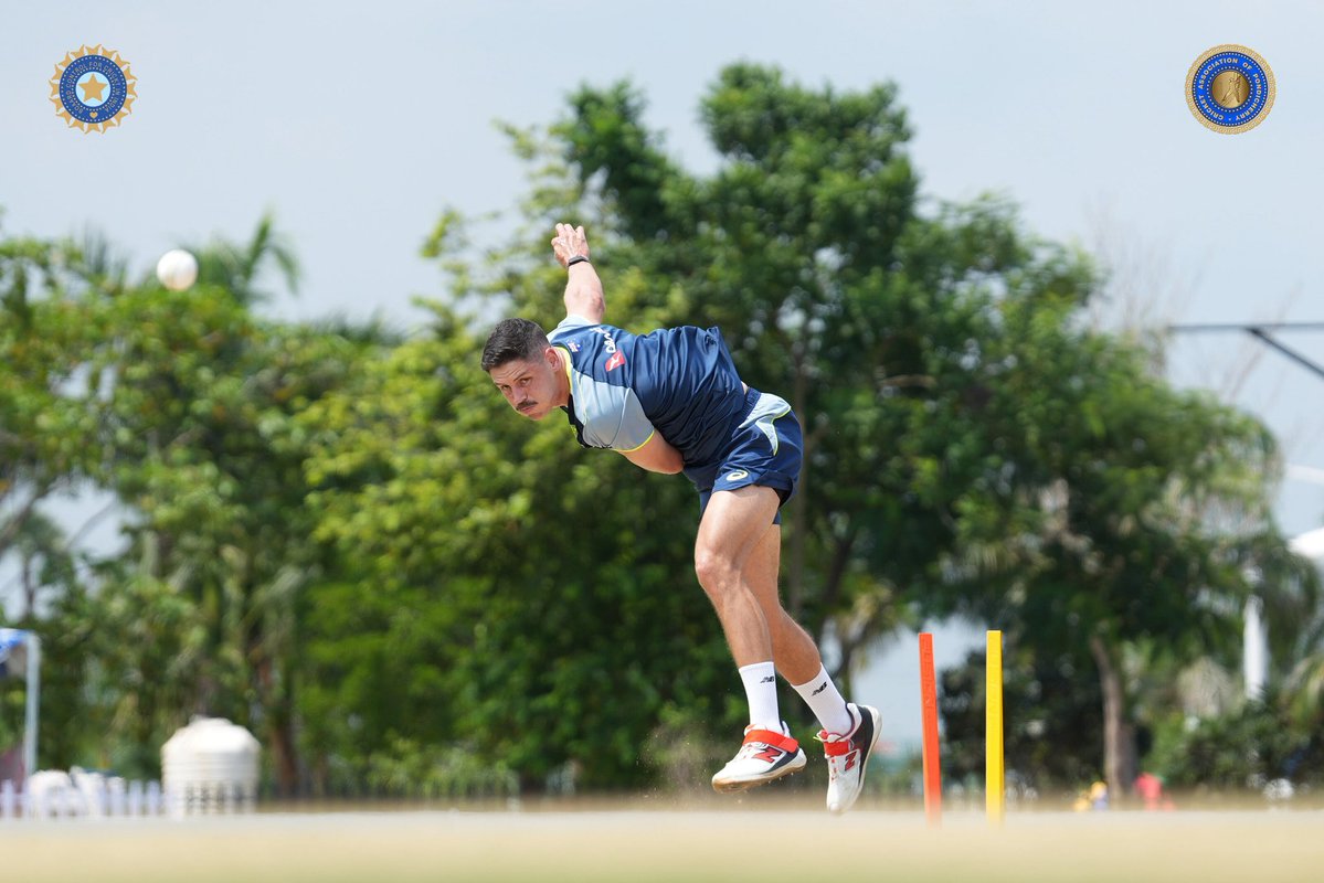 CApondicherry's tweet photo. The final preparations before the One-Day action gets underway. 🔥
#CAP #CricketAssociationofPondicherry #PondicherryCricket #INDvsAUS https://t.co/sLZLxZDkCn
