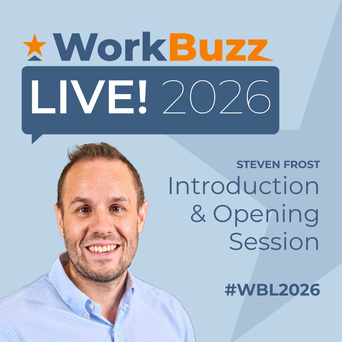 workbuzzd's tweet photo. WorkBuzz Live! 2026 is underway. Steven Frost opening with a first look at the Future of Work Report, and a clear message: measuring isn't enough. #WBL2026

Join us live on YouTube → https://t.co/tbZsjG6aAi

#EmployeeListening #FutureOfWork #HRLeaders https://t.co/ceYhHNzEtV