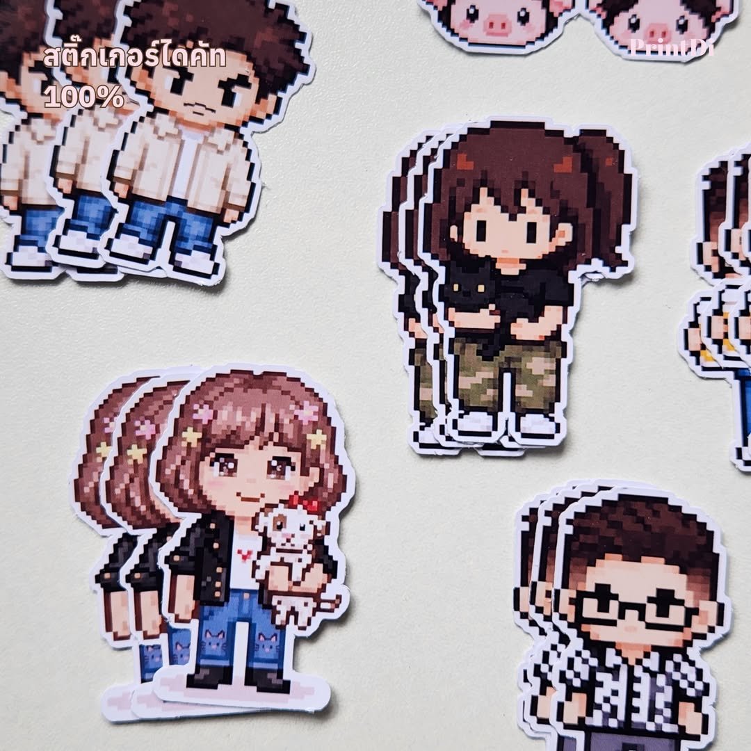 printdistudio's tweet photo. งาน #สติ๊กเกอร์ไดคัท 100%
PVC แบบมันเงา กันน้ำ ติดทน
ในรูปแบบพิกเซล น่ารักสุดๆเลยค้าบ
ร้านเราเป็นสติ๊กเกอร์ PVC น้าา
เพียงใบละ 60 บาทเต้นอั้นนน✨️
ใส่ใจทุกออเดอร์เลยค้าบบ
#PrintDiStudio #รับผลิตสติ๊กเกอร์ #รับผลิตGiveaway #giveaway #รับทำgiveaway https://t.co/c2s4snWi0t