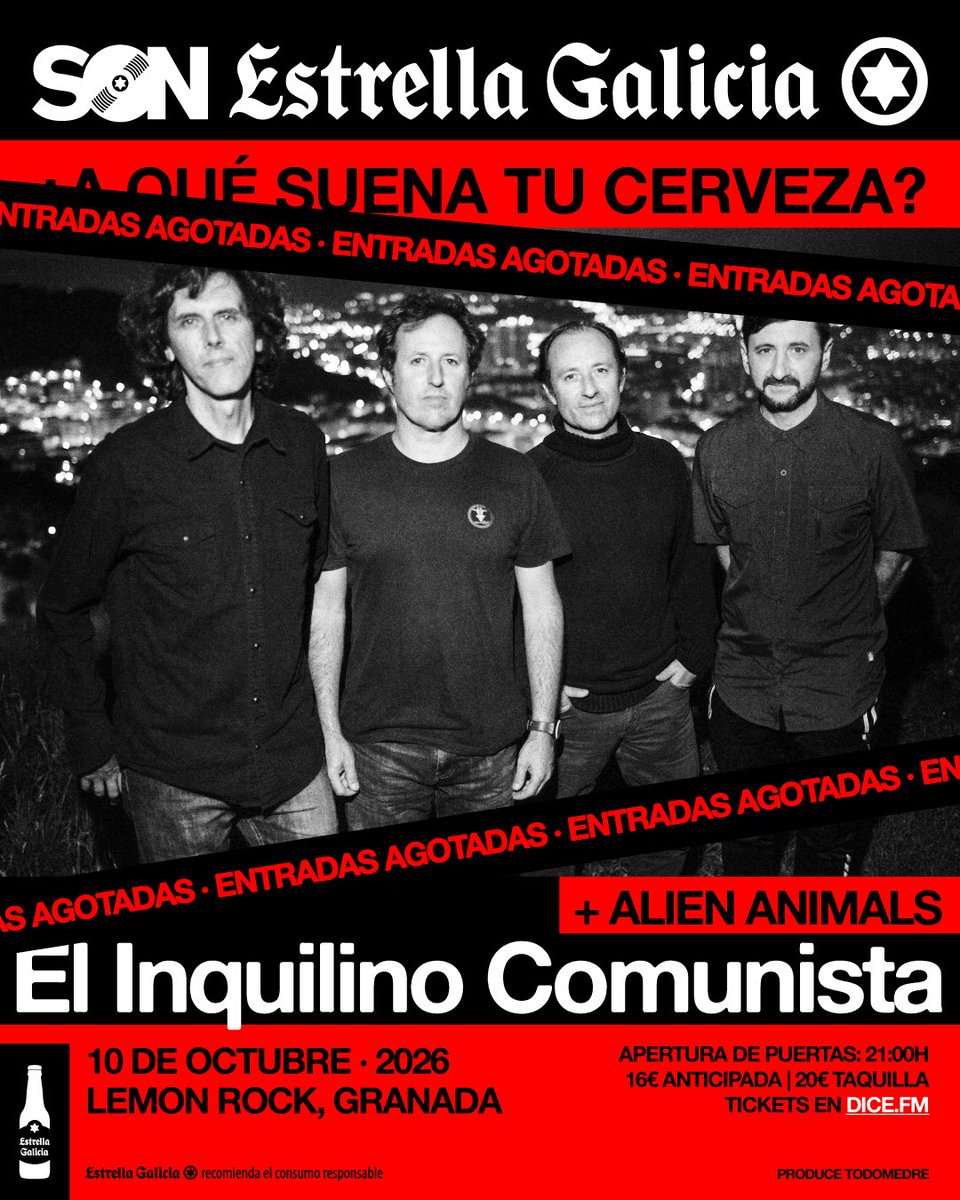 SON_EG's tweet photo. Todo vendido para @pacificabanda y El Inquilino Comunista en el @LemonrockGr.
Ya dije que este año el tema entradas va muy loco.
Vete pillando para los demás en https://t.co/igNHMnbE7y
Salud! 🍻 https://t.co/iEnDesTEBA