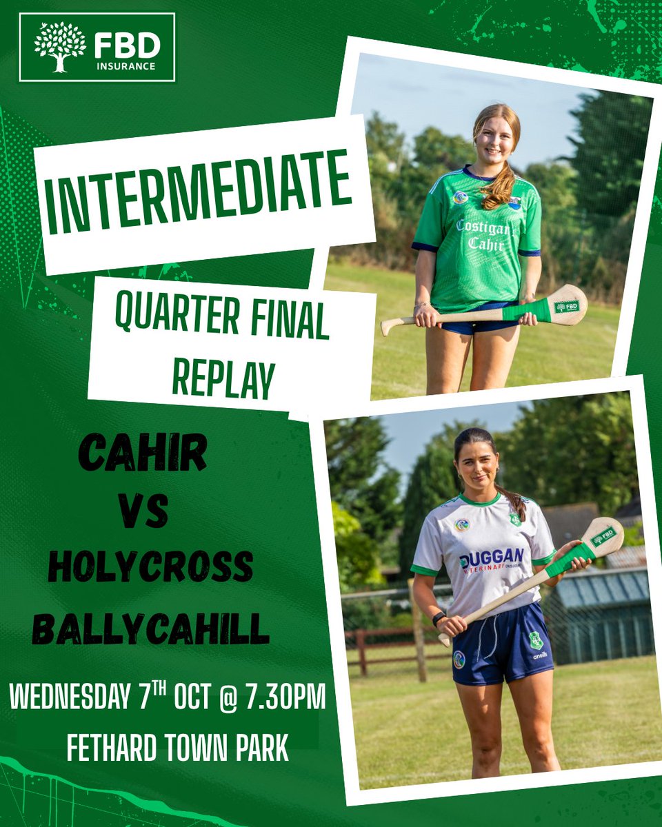 Fethardtownpark's tweet photo. Great game down here for decision,  @fbd_ie  Intermediate Quarter-Final Replay between @CahirClub  &amp;  @HolycrossBallyc  on our grass pitch, @camogietipp @board_south https://t.co/3uz2AV2LXi