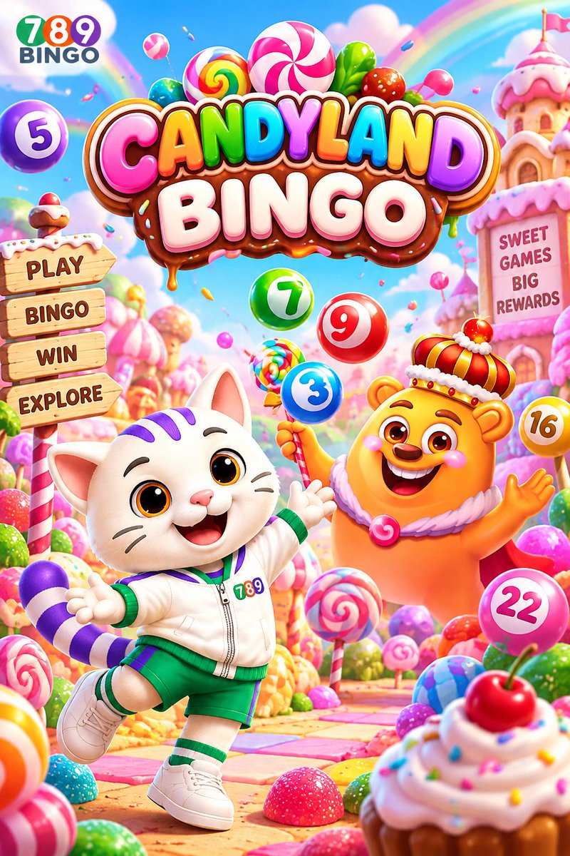 ph789bingo's tweet photo. Discover Candyland Bingo by JILI Games at 789Bingo and enjoy a colorful world of bingo fun!

Play here: https://t.co/IStxCE9yI0

More bingo casino games: https://t.co/JwmanxhH9b

#789Bingo #CandylandBingo #JILIGames #OnlineBingo #BingoFun #BingoPH #bingocasino https://t.co/jXuKep3q29